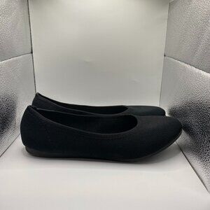 Jellypop Women's Apex Black Knitted Shoes – Size 10 Wide